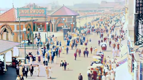 Atlantic City, New Jersey | Atlantic City Boardwalk In (1919)