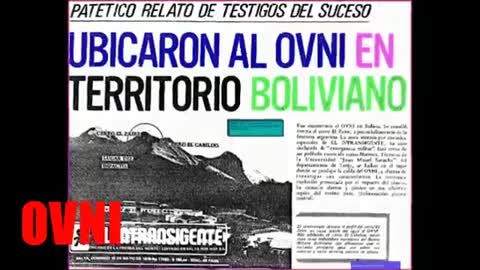 Bolivian UFO border crash