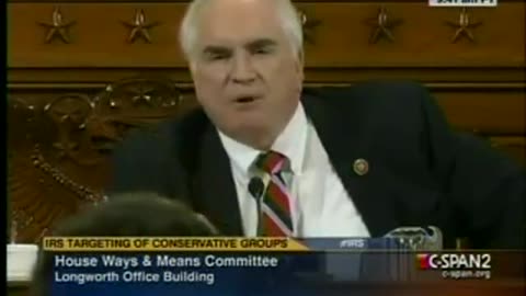 2013, The Scathing Speech, Standing Ovation During the IRS Hearing (4.11, 7)