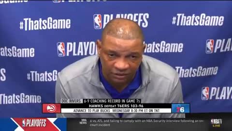Doc Rivers on Ben Simmons' free-throws: "I still believe in him, but we have work to do."