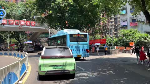 The streets of Chongqing