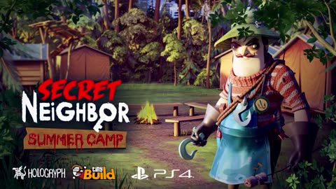 Secret Neighbor - Summer Camp Trailer | PS4 Games