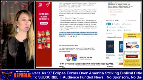Omen? Devil Comet Hovers As ‘X’ Eclipse Forms Over America Striking Biblical Cities All At Once!