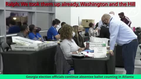 Fulton County Vote Fraud Conspiracy discussion from Livestream