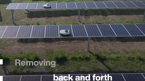 Autonomous Robot , Self Cleaning & Powered by Solar Energy.