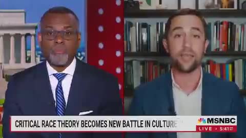 MSNBC Guest Rolls His Eyes When Confronted With Facts On CRT