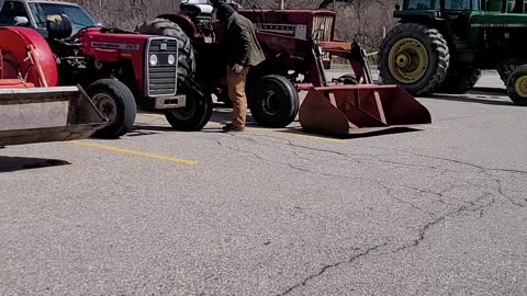 Fremont MI Bring Your Tractor to School Day