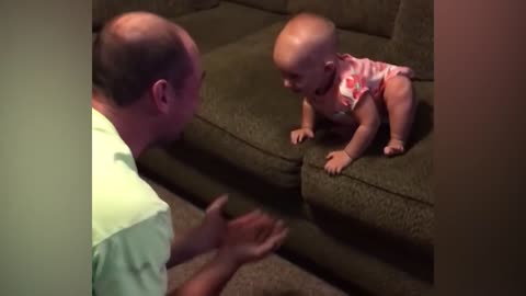 funniest daddy and baby ever!