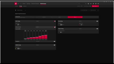 AMD Radeon Software 2021 Performance Tuning