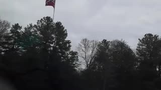 Rebel Flag on I -85