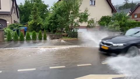 L'eau monte un peu partout au Luxembourg