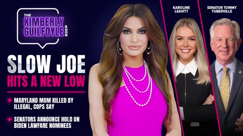 Slow Joe Hits a New Low, Plus New Case of Illegal Immigrant Crime, Live with Karoline Leavitt & Sen Tommy Tuberville | Ep. 134