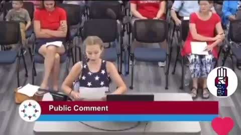 9-year old girl DESTROYS the school board!