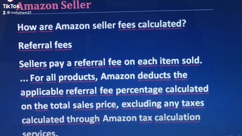 How are Amazon seller fees calculated?