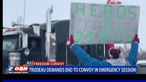 Canadian PM Demands a End to freedom convoy