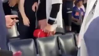 Wait for the Crowd's Reaction! Angry Liberal Steals Trump Hat at Ball Game