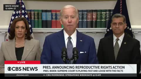 Joe Biden exposes himself reading Teleprompter