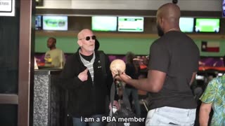 Jidion causes scene at bowling ally