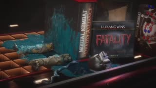 Evolution stage Fatality in mortal kombat