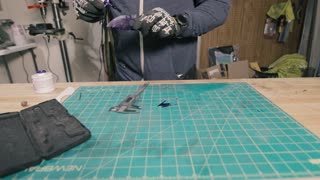 Skeleton Skinner knife Making. (Part 1)