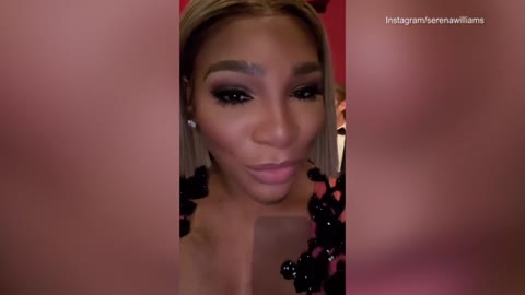 Viral Video- Serena Williams seemingly reacts to Will Smith at the Oscars