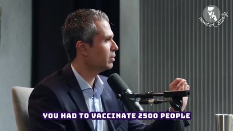 You had to vaccinate 2500 people to prevent one person being hospitalized with Covid.