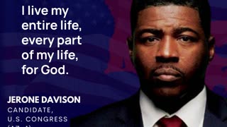 Jerone Davison Speaks on Spiritual Devotion and Political Purpose as a Congressional Candidate.
