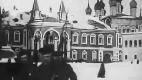 Moscow Clad in Snow - 1908