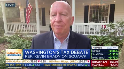 Brady Warns Against Democrats’ Crippling Tax Hikes Ahead of Committee Votes This Week