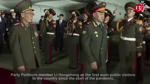 Russian military delegation led by Shoigu arrives in North Korea
