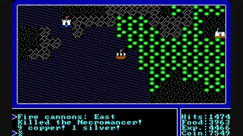 Review of Ultima 1, The First Age of Darkness (DOS)