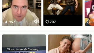 Jesse McCartney tiktok lives 3/11/24