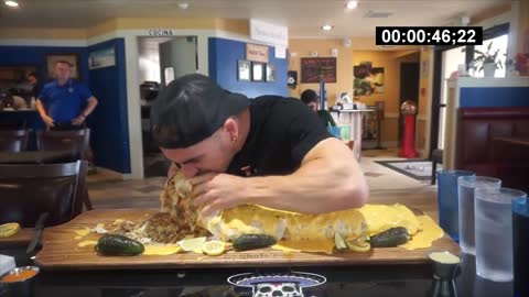 The famous Gusto burrito Challenge