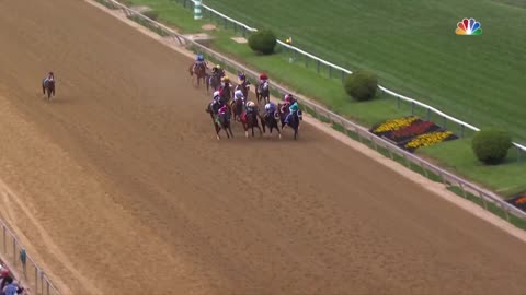 Preakness Stakes 2019 (FULL RACE), jockey John Velazquez thrown from horse | NBC Sports