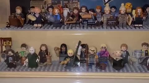 Upgrading My Lego Harry Potter Minifigure Display Case #lego #harrypotter #legominifigures
