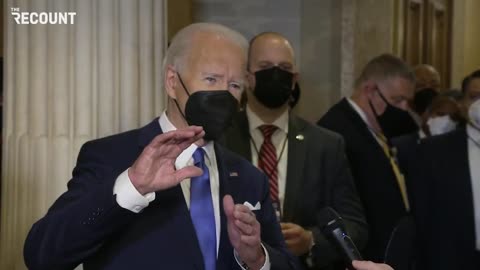 Reporter asks Biden: "Does calling [Trump] out divide more than it heals?"