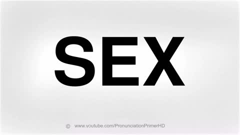 How To Pronounce Sex in English