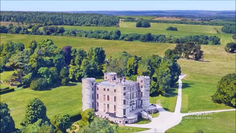 Lulworth Castle n East Lulworth, Dorset, England,