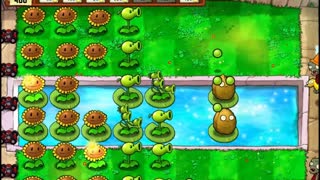 Plants vs Zombies Aventura Piscina Nivel 3 6