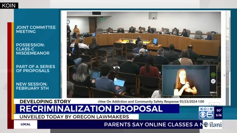 Oregon Dems unveil bill to undo drug decriminalization