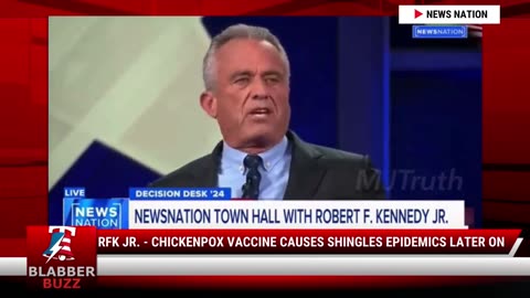 RFK Jr. - Chickenpox Vaccine Causes shingles Epidemics Later On