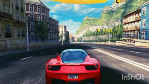 Car racing game