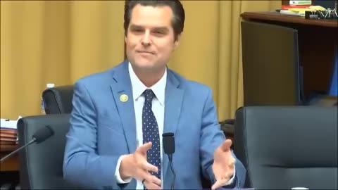 'PLAY THE VIDEO' Wray HIDES LIKE RAT After Matt Gaetz Revealed SH0CKING 'FBI