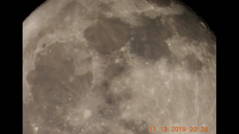 Nikon P1000 Moon