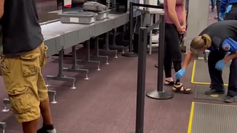security with prosthetic leg