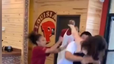 Popeye's Chicken Sh*t Fight