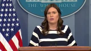 Sarah Huckabee Sanders Nipping The Media's Dumb Theory In The Bud