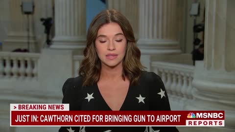 Rep. Cawthorn Cited For Bringing Loaded Gun To Airport