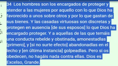 El feminismo en la sura An nisa verso 34