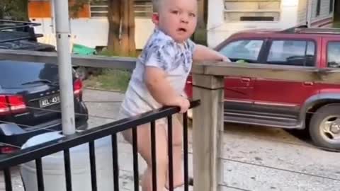 FunnyBaby2022! Supper Funny Baby escape from Mom